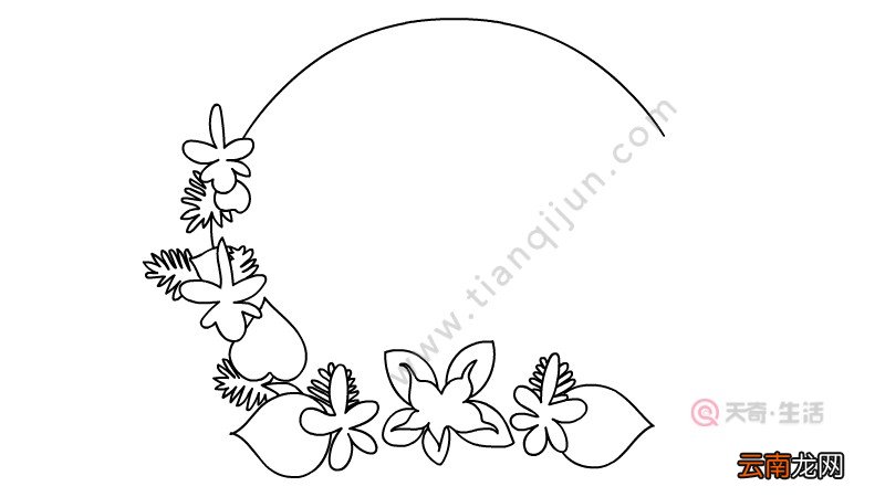 花纹图案简笔画