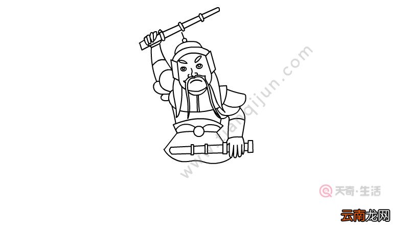 门神简笔画 门神怎么画