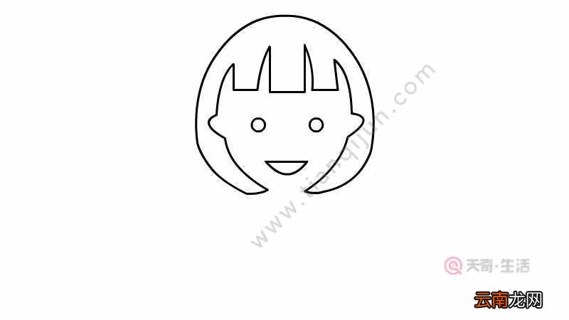 简笔画闺蜜头像 简笔画闺蜜头像怎么画