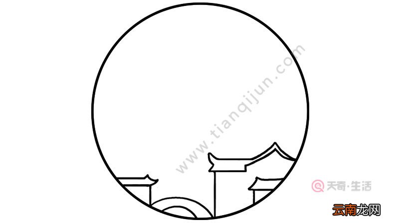 新年边框简笔画