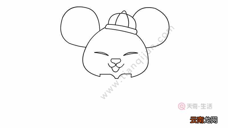 老鼠新年简笔画 老鼠新年简笔画怎么画