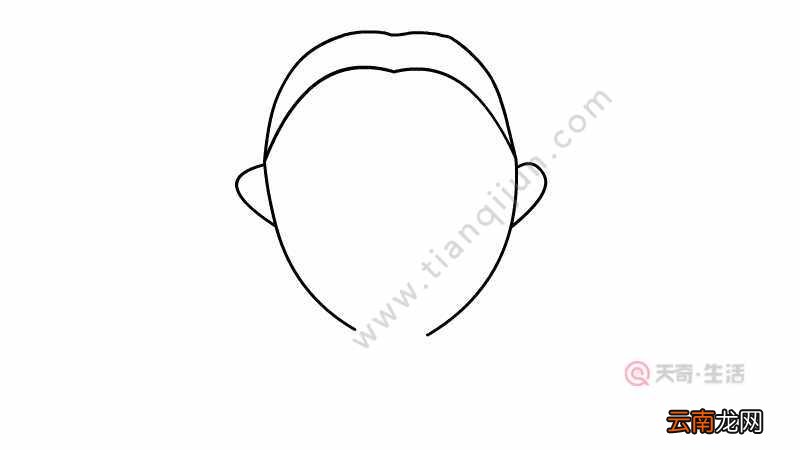 胡须简笔画 胡须的画法