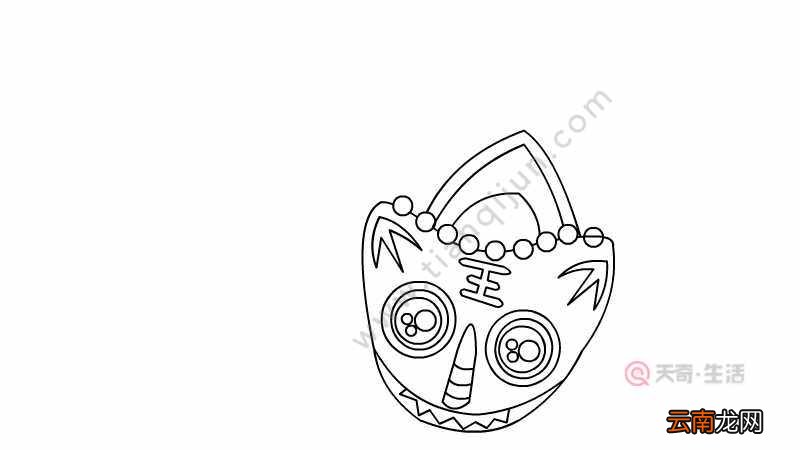 虎头鞋简笔画 虎头鞋简笔画怎么画
