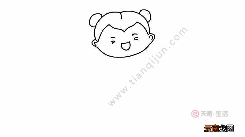 欢度春节手抄报简笔画