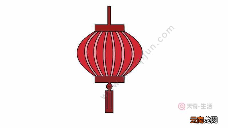 幼儿简笔画看灯笼幼儿看灯笼简笔画的画法