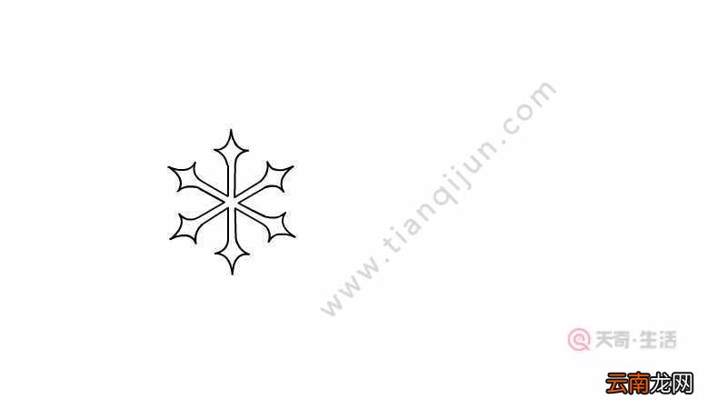 冰花简笔画 冰花的画法