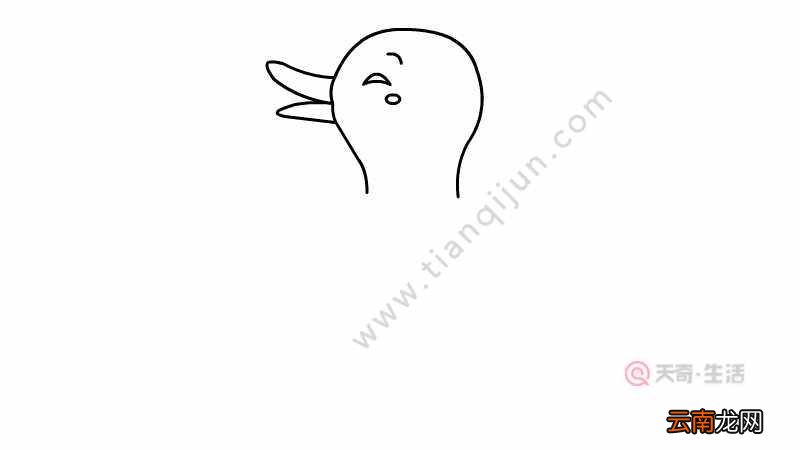 如何画鸭子的简笔画步骤 怎么画鸭子简笔画
