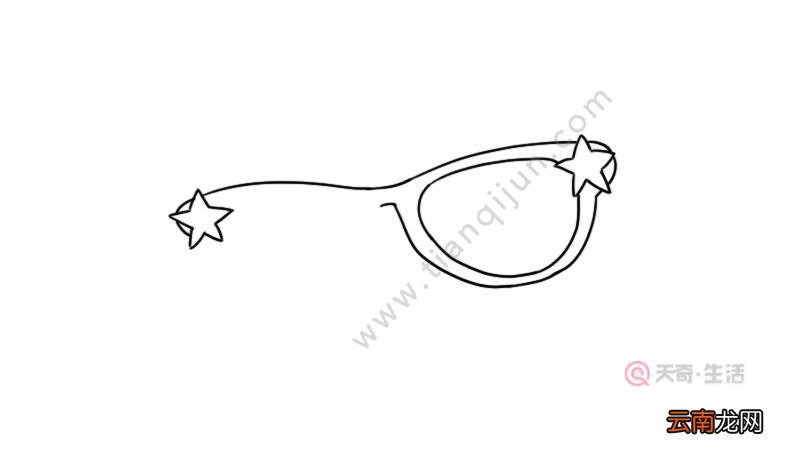 愚人节眼镜简笔画怎么画