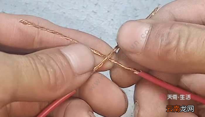 电线接线缠绕方法 电线怎么接线缠绕