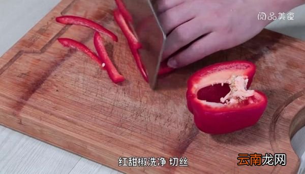 芝香甜椒煎肉条的做法 芝香甜椒煎肉条怎么做