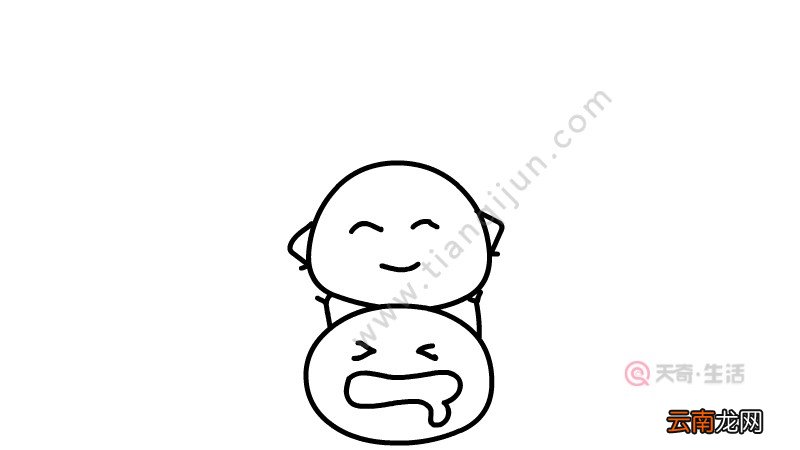 寒食节青团简笔画图片步骤