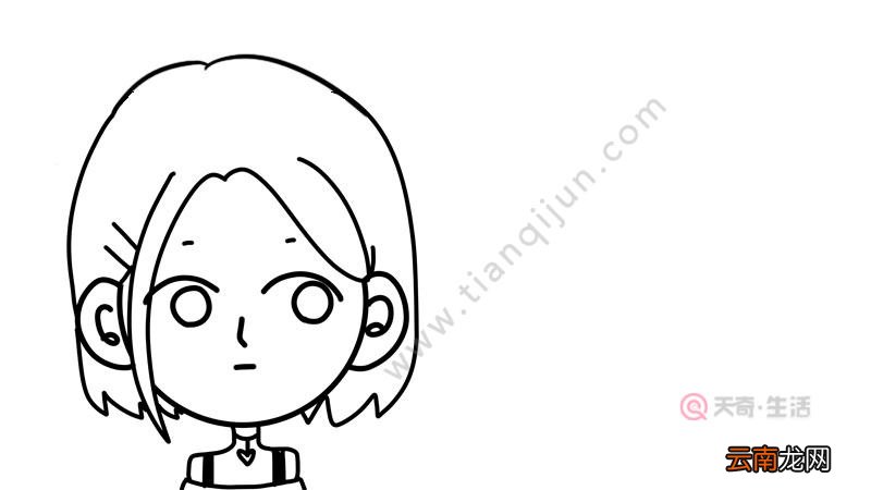 简笔画情头双人怎么画好看