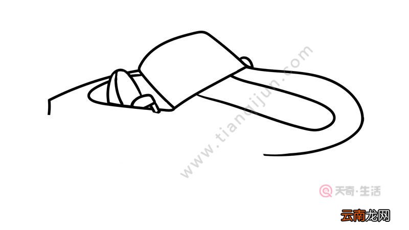 跑车简笔画 兰博基尼