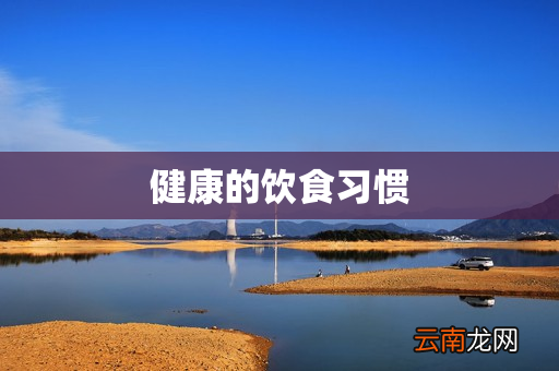 健康的饮食习惯