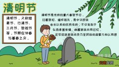清明节手抄报怎么画内容步骤