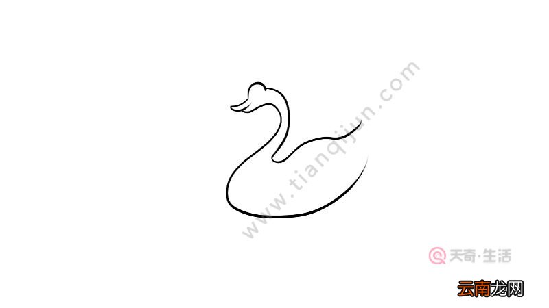 小孩画鹅怎么画简笔画
