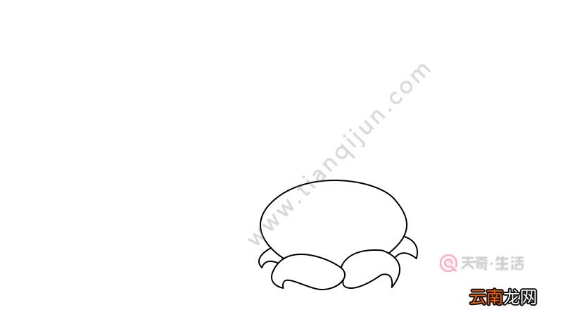 西瓜投手简笔画画法