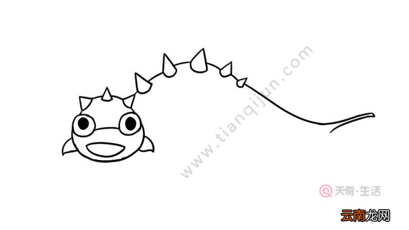 帮帮龙简笔画