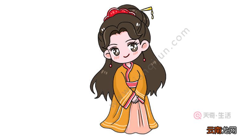 古代人物简笔画