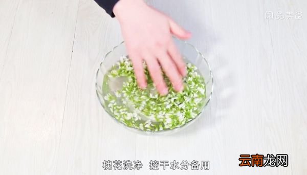 双粉蒸槐花的做法 双粉蒸槐花怎么做