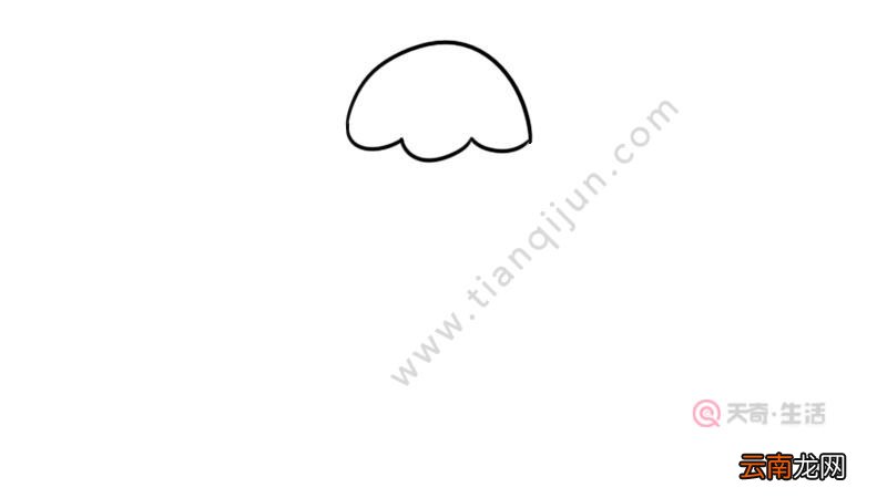 冬爷爷的礼物简笔画