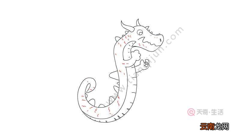 龙的简笔画