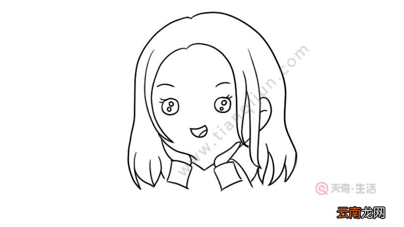 脸怎么画简笔画