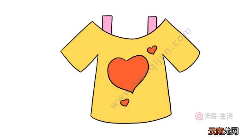 设计衣服简笔画