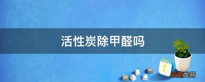 活性炭除甲醛吗