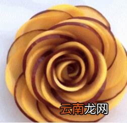 水果玫瑰花制作方法 简单好看的水果玫瑰花(图解