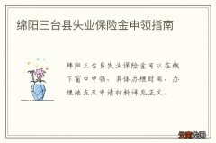 绵阳三台县失业保险金申领指南